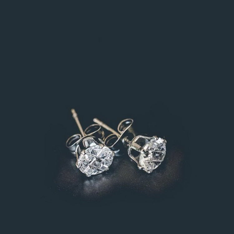 Zircon Diamond Hip Hop Earrings For Men And Women