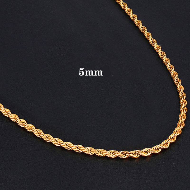 18k gold-plated chain